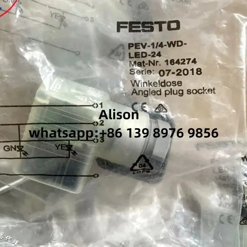 FESTO 164274 PEV-1/4-WD-LED-24 PEV-1/4-WD-LED-230 164275