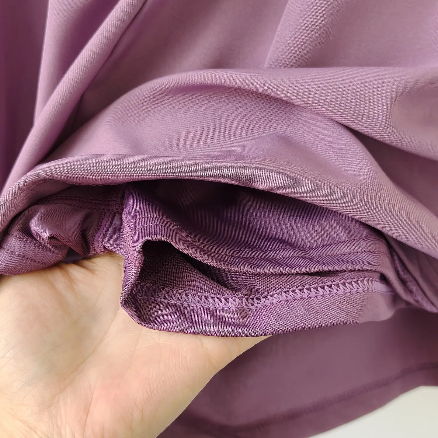 Yoga-Shorts für Damen, Hochgeschnittene Schlankmachende Sport-Gym-Dreiviertelhose, Atmungsaktive Schnelltrocknende Lauf- und Trainings-Fitness-Shorts – Detail 6
