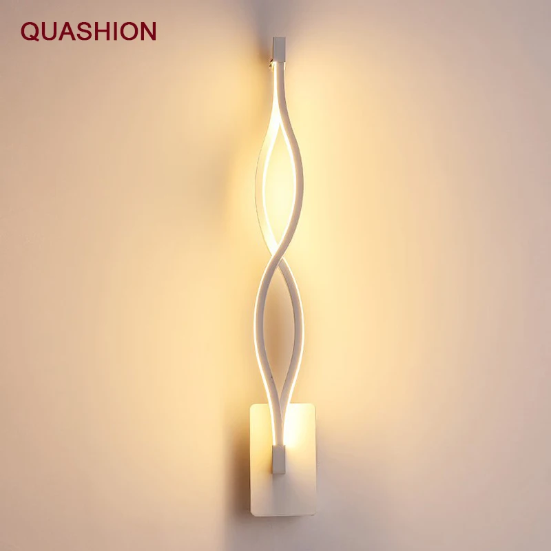 Modern LED Wall Light Curve Modeling Lamp Restaurant Gallery Wall Light Exhibition Hall Art Corridor Corridor Lamp