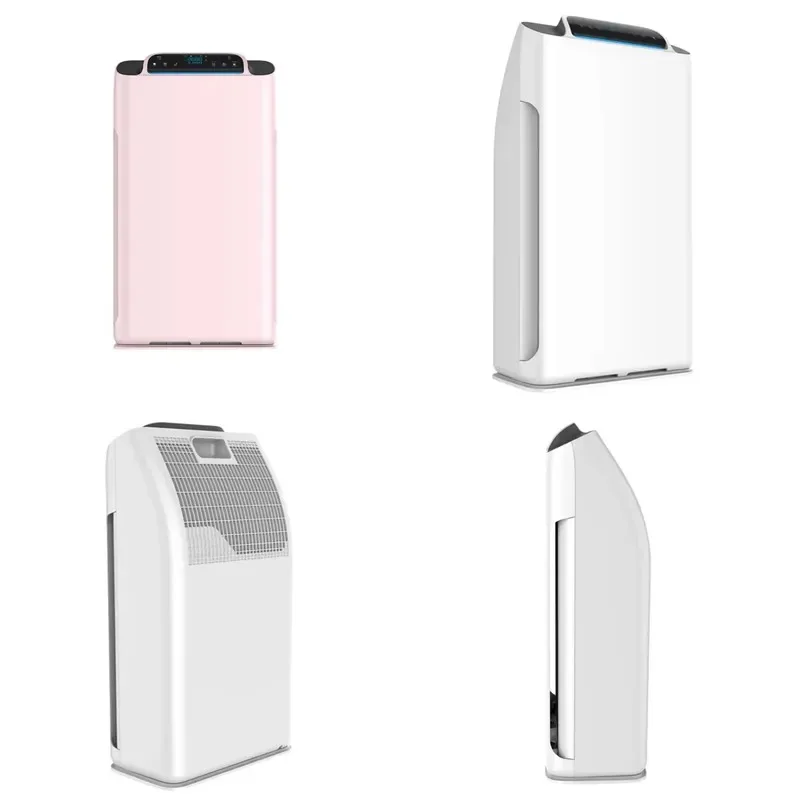Household Air Purifier with Automatic Air Quality Monitoring True HEPA Filter for Bedrooms