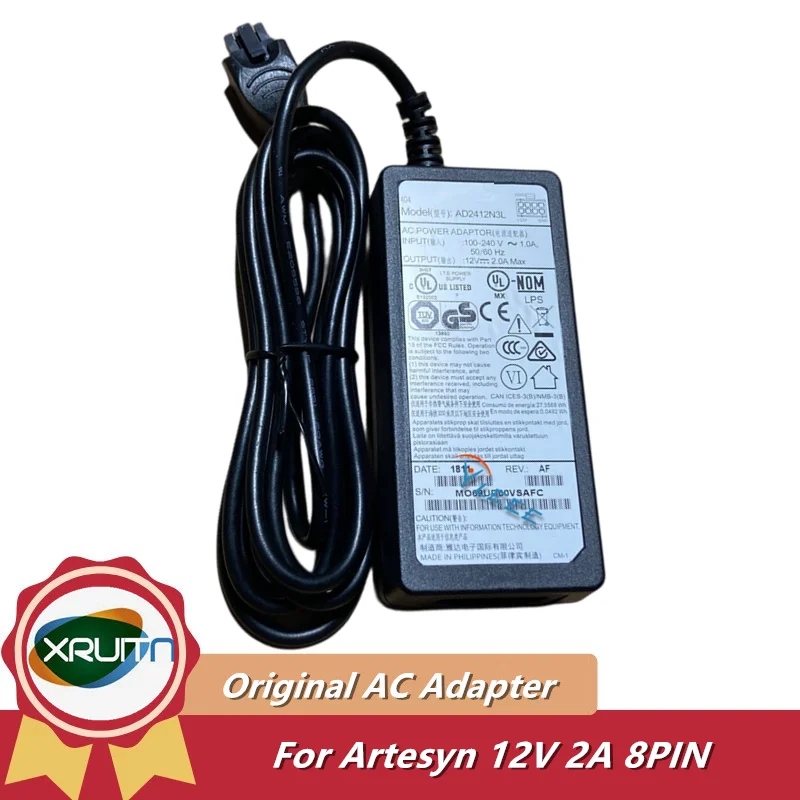 

Genuine For Artesyn AD2412N3L 12V 2A 24W AC Power Adapter Charger Power Supply