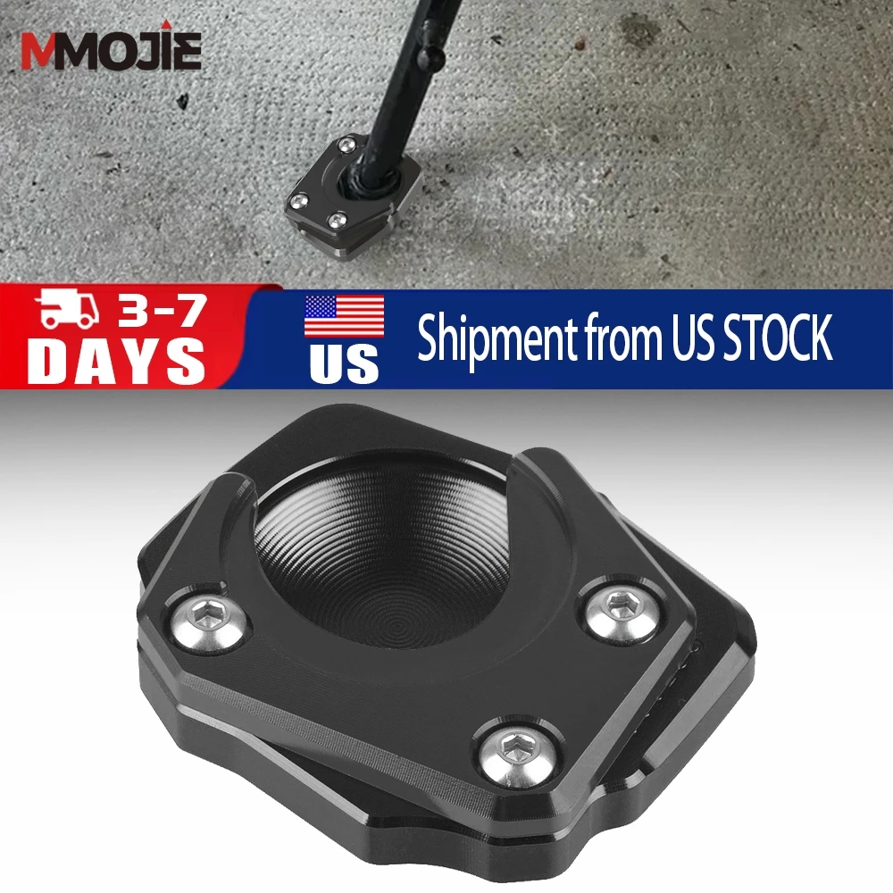 FOR Aprilia GPR150 GPR 125 Motorcycle Accessories Side Stand Enlarger Kickstand Enlarge Plate Pad CNC ALUMINIUM Foot Extension