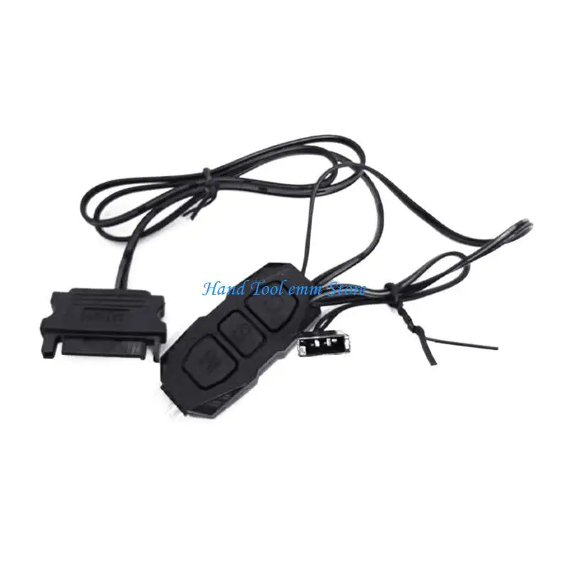 

H37F 5V 3PIN ARGB Controller LED Lighting Cooling Fan Water Cooling ARGB Control Cable