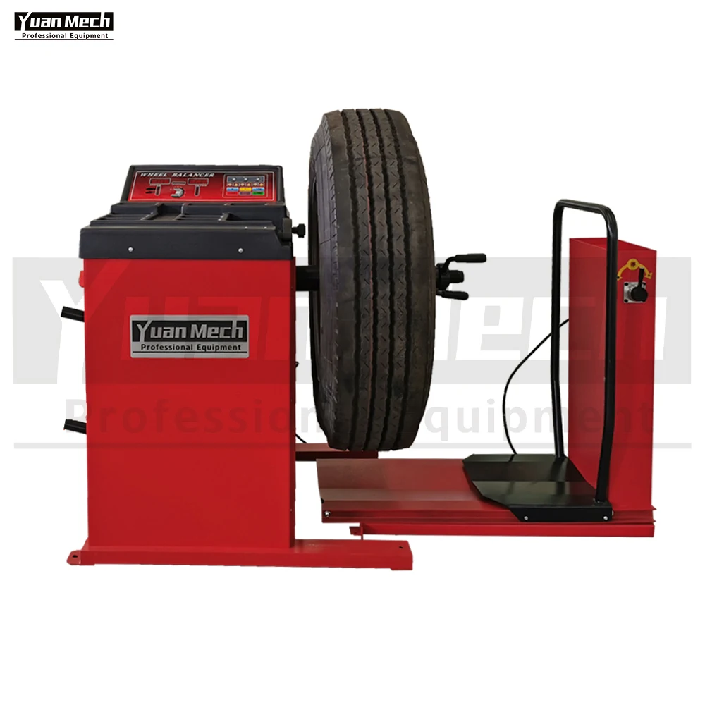 

YuanMech 3D 24" Larger Heavy Duty Truck Garge Machine Wheel Balancer Equipment For Truck Wheel Balancing