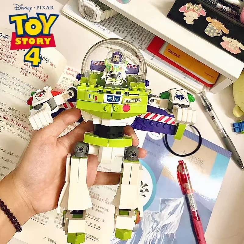 Oferta Imperdível: Boneco de Ação Colecionável de Alta Qualidade do Buzz Lightyear da Pixar - Modelo Mecha para Decoração de Mesa, Presente de Aniversário