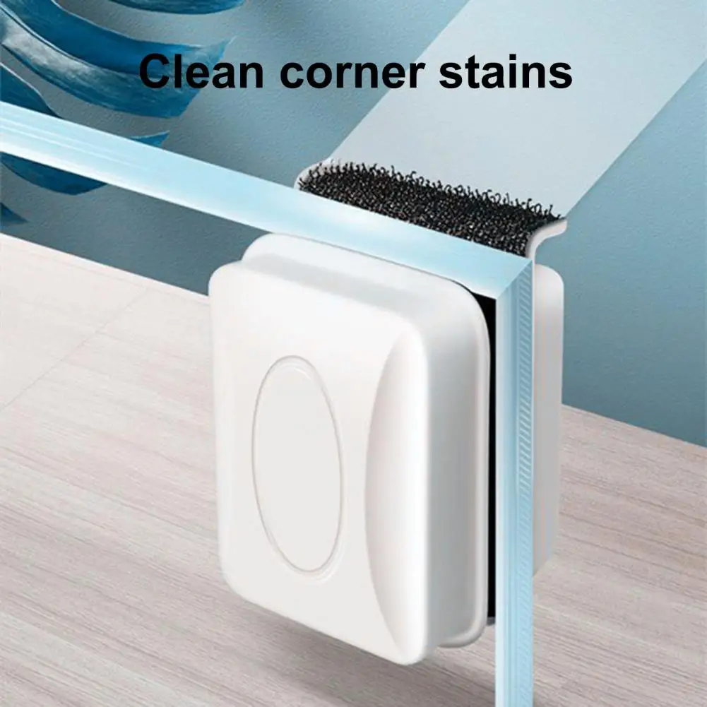 Fish Tank Brush Double-sided Magnetic Fish Tank Algae Scraper Cleaner for Small Aquariums Easy to Hold Operate for Water