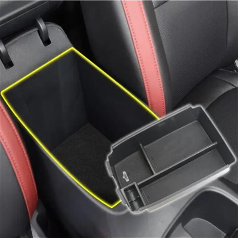 Car Accessories Central Armrest box Storage Tray For KIA K2 Rio K3 K4 Cachet K5 KX3 Sporage QL KX5 KX7 Forte Sorento BORREGO