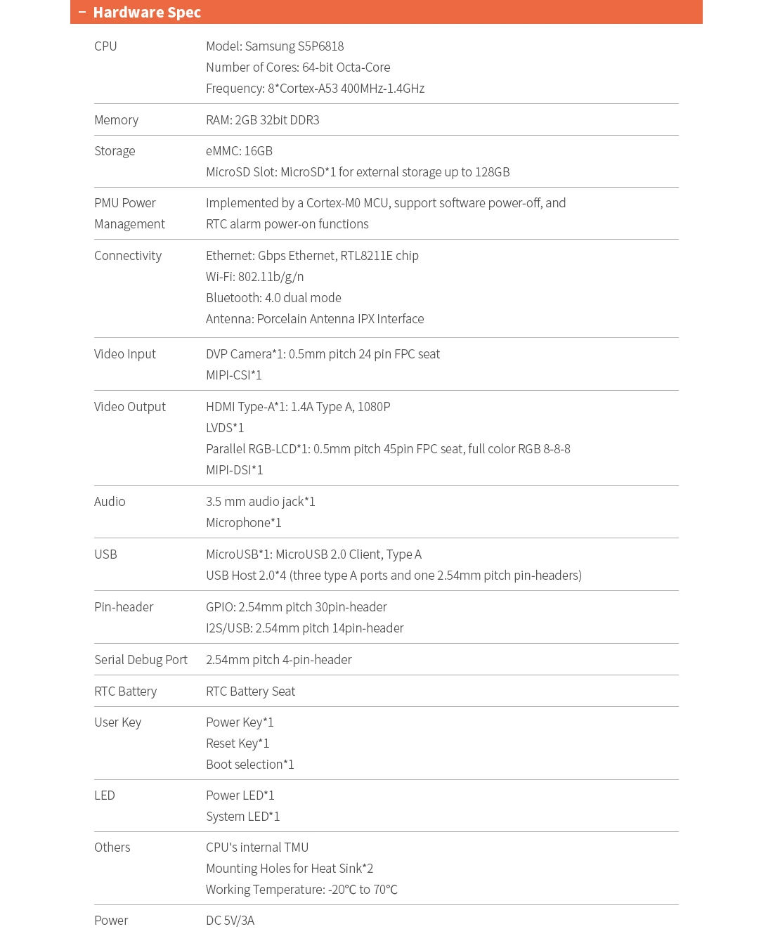 NanoPC-T3 Plus Main Board LTS, S5P6818 core Industrial grade Card Computer,2G 32bit DDR3RAM,Octa-Core Cortex-A53, 400MHz1.4GHz
