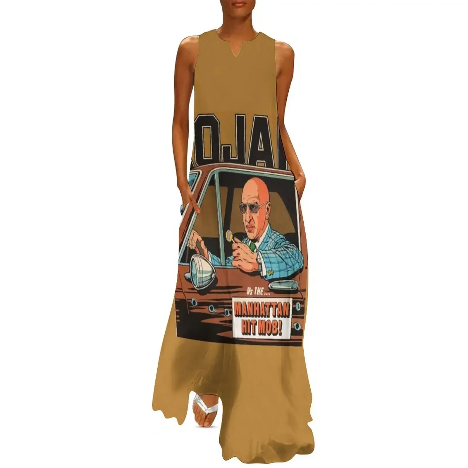 

Kojak - Vintage Retro TV Detective Cop Show 70s Long Dress Party dresses Long veiled dresses long sleeve dresses Dress