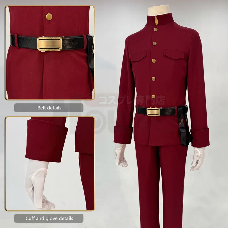 FC6HOLOUN بونغو أنيمي Suehiro Tetchou Okura Teruko Jouno Saigiku تأثيري حلي شعر مستعار كبير الحجم بطانة عباءة سترة السراويل Hal @ FC8!