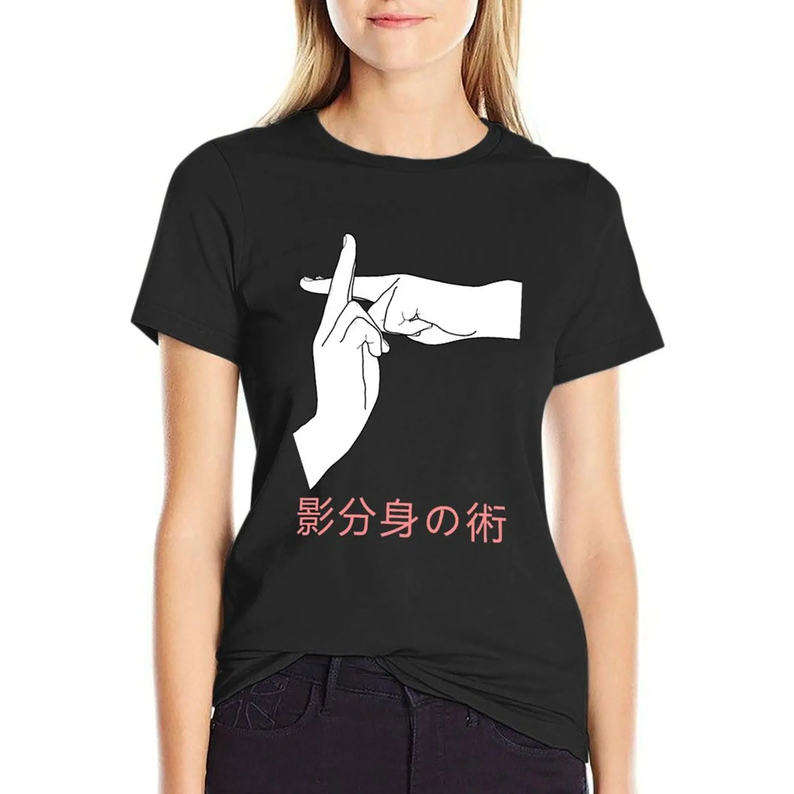 

Kage bunshin no jutsu T-Shirt tees female quick-drying vintage summer clothes for Women
