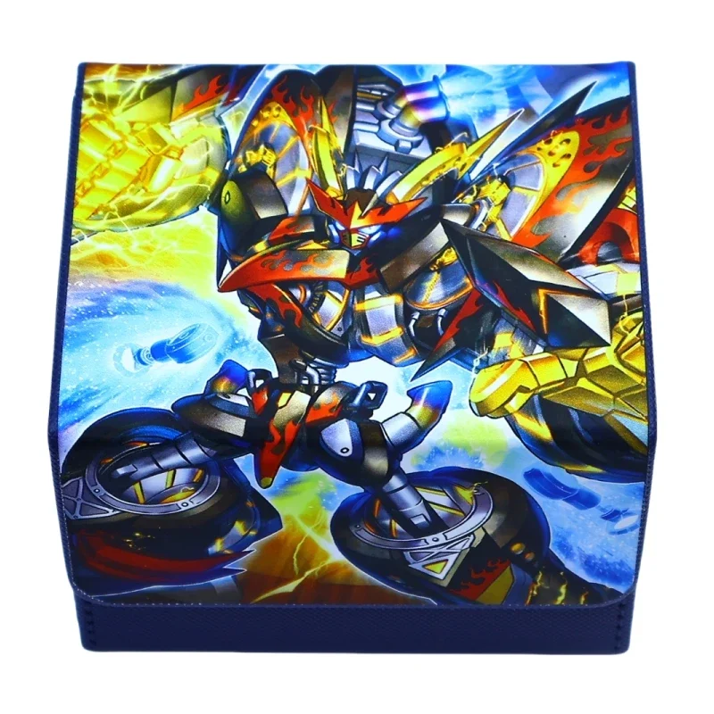 

YuGiOh OPTCG Raizeol Plug-In Self Made Magnetic Attraction Leather Card Storage Box Anime Classics Game Collection Cards Toy