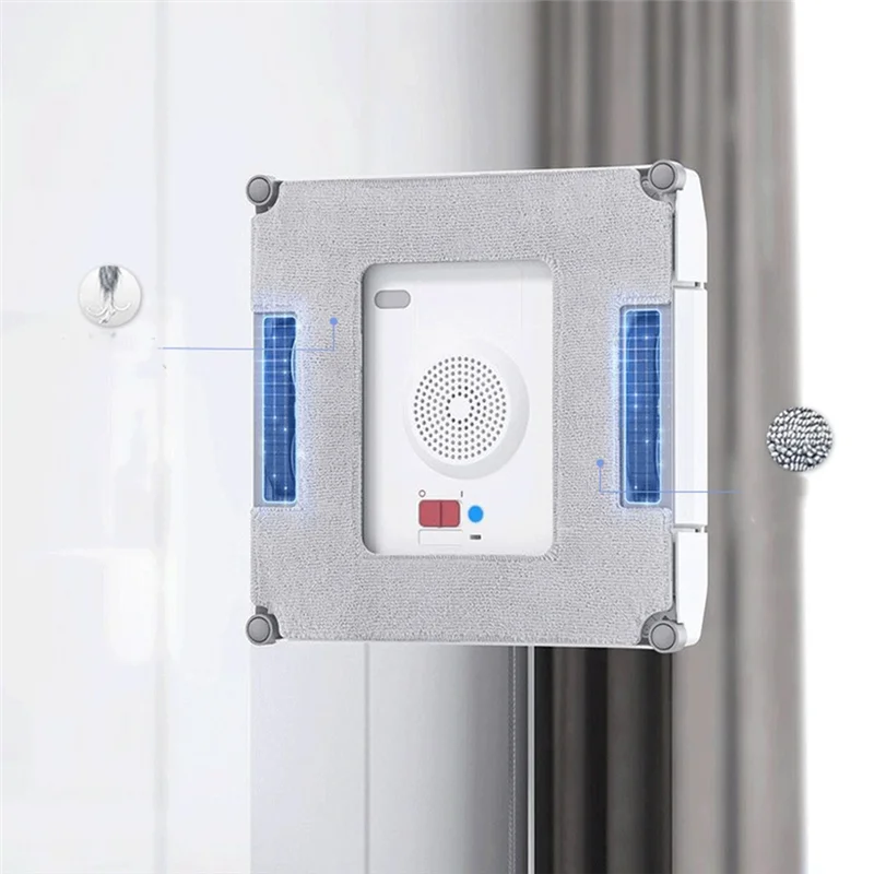 ABRG-10Pcs ممسحة القماش قابل للغسل ممسحة منصات ل Ecovacs WINBOT W1/W1 برو نافذة مكنسة كهربائية استبدال قطع الغيار