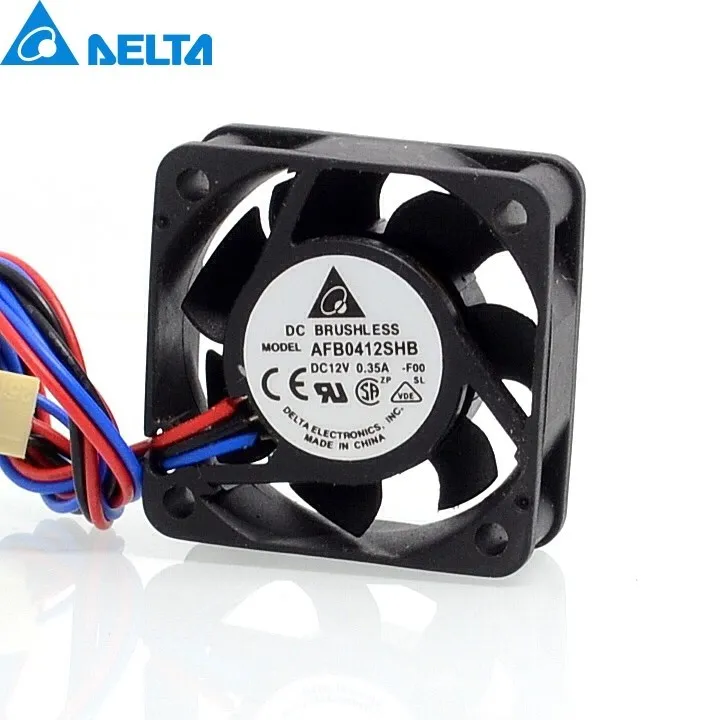 

40*40*15MM AFB0412SHB 4015 40mm 12V 0.35A air volume dual-speed ball bearing cooling fan for Delta