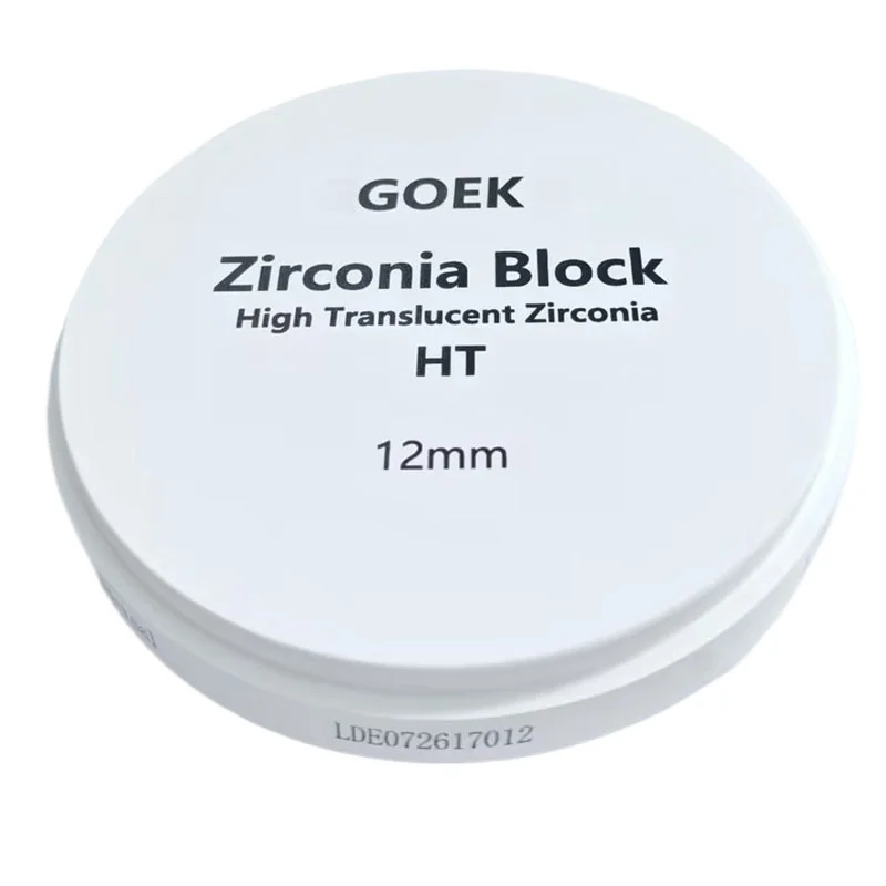 Dental Zirconia Block Materials For All-ceramic HT ST Open System 98mm*10-25mm Dentist Tool Dentistry Supplies 16 Colors