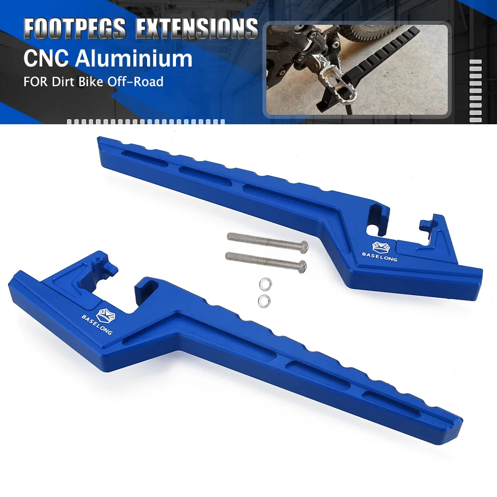 For KTM 125 200 250 300 350 380 400 450 500 520 525 530 EXC EXC-F EXC-G 2000-2016 Passenger Footpegs Extensions Dirt Off-Road