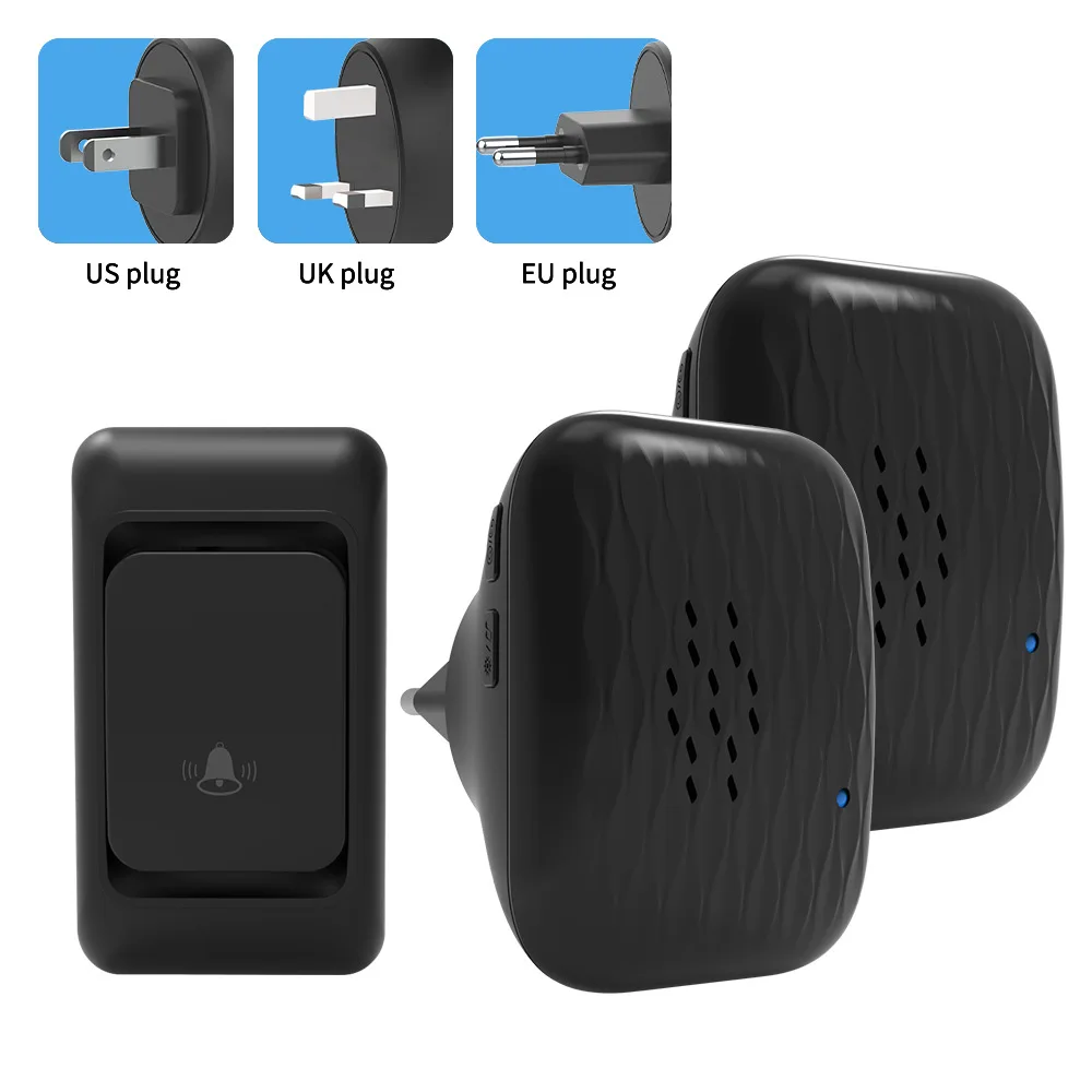 Wirelessdoorbell-Homeultra-long-distanceelectronicremotecontroldigitalchimedoorbell-Childandelderlypersonwireles-AliExpress13