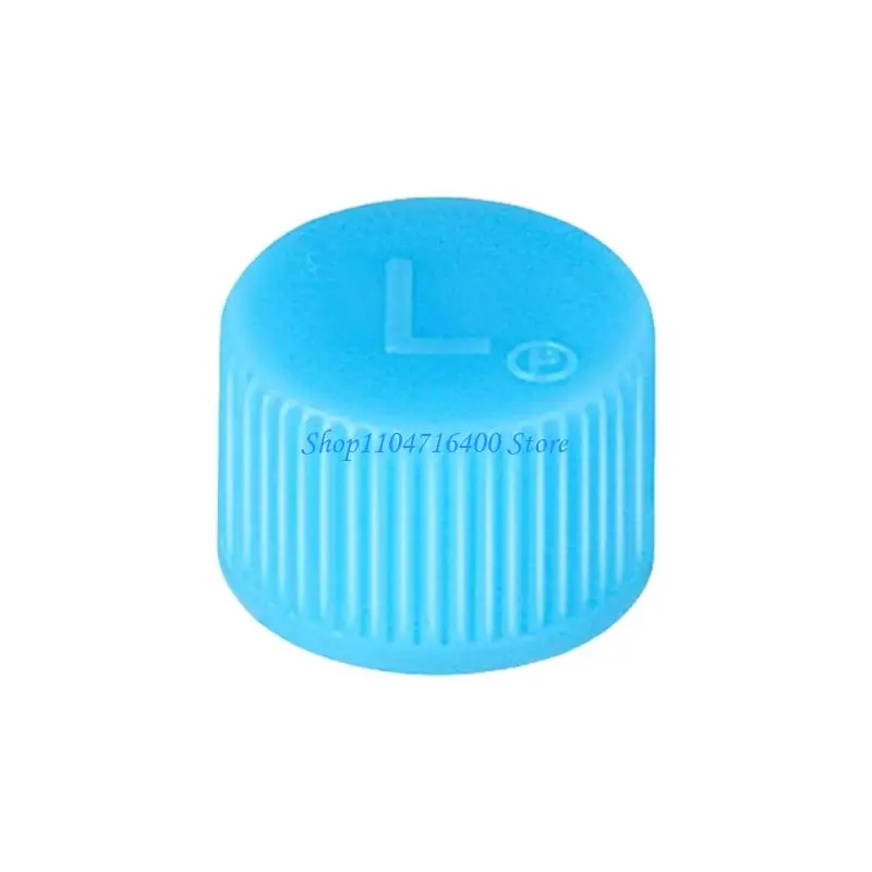 

y1gd High Low Pressure Valves Caps Leakproof R134a AC System Charging Port Caps