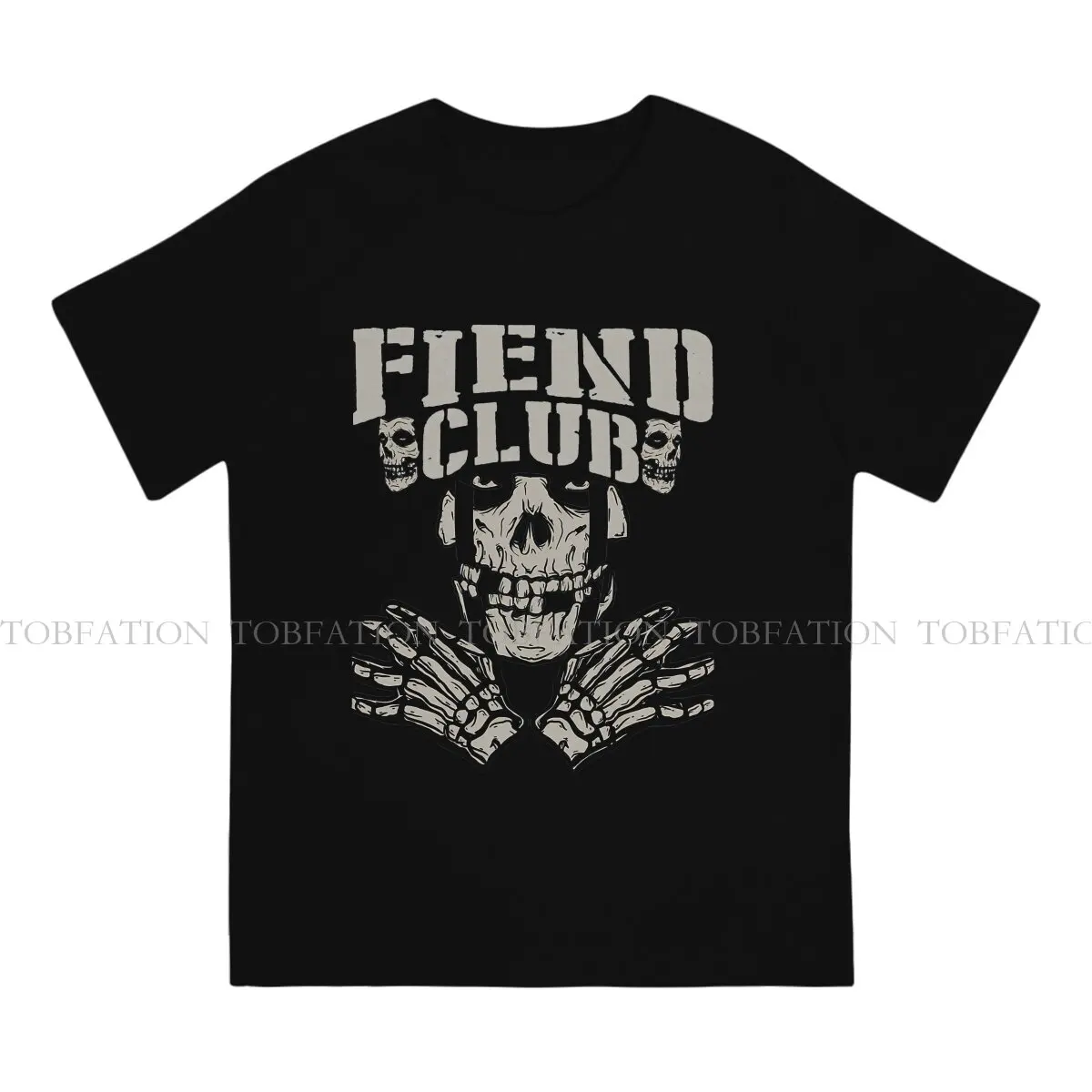 Misfits Club The Fiend T Shirt Classic Alternative Large Crewneck TShirt Harajuku Men's Tops