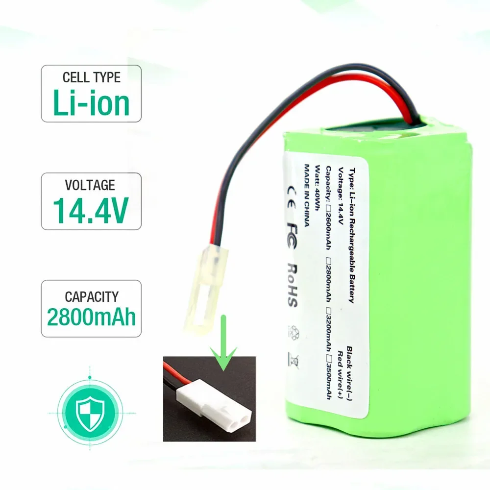 Akumulator 14,8 V 3200 mAh 18650 do odkurzacza Xiaomi Mi Robot Vacuum-Mop G1 (MJSTG1) Mi Robot Vacuum-Mop 2 Lite (MJSTL)