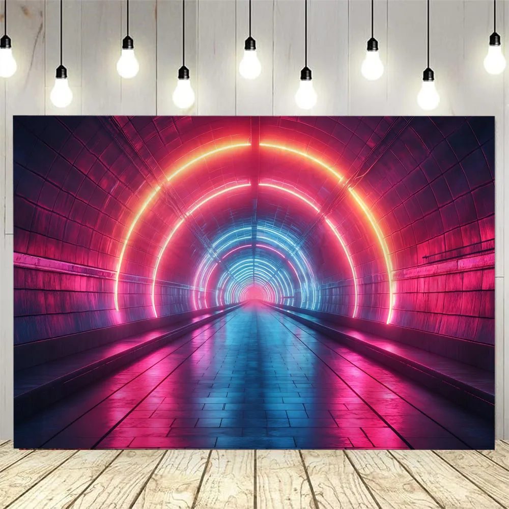 Mysterious Tunnel Retro Architecture Tapestry Psychedelic Magic Wall Hanging Art Decor for Home Dormitory