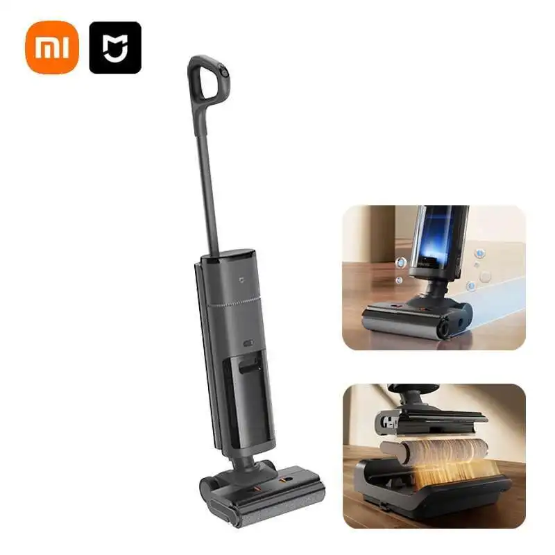 

Беспроводная мойка пола XIAOMI MIJIA 3 Pro, пылесос, стерилизация горячей воды, самоочистка, сушка горячим воздухом, защита от намотки D302