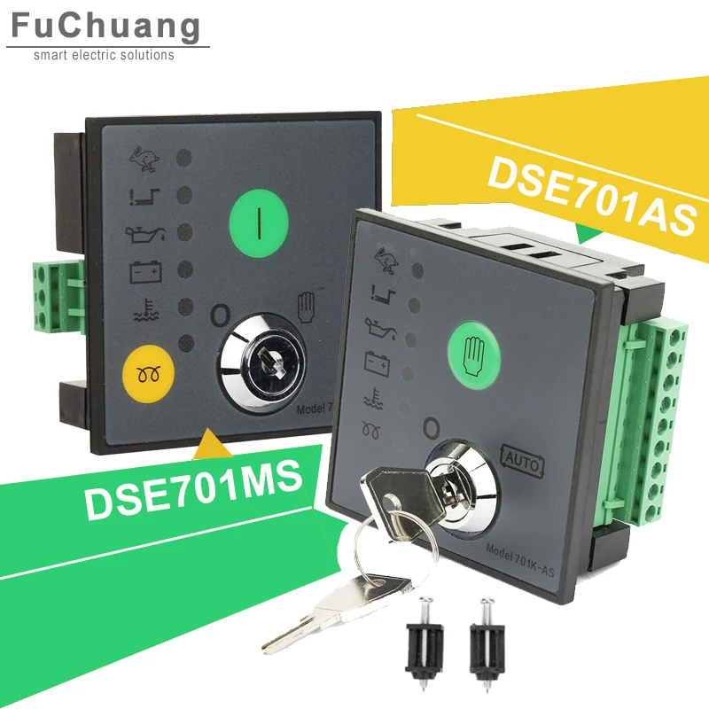 

DSE701 AS Auto Start Control Automatic Start Module and DSE701 MS Manual Start Module Generation Controller with LED Indicating