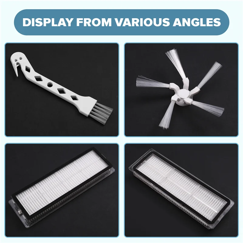 

【Горячая распродажа!】аксессуары, сменная основная щетка, боковая щетка, фильтр, держатель швабры для робота-пылесоса Dreame W10/W10pro