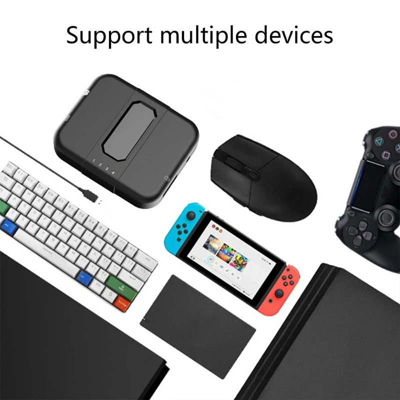 Conector controlador juego Universal, adaptador conversor ratón y teclado portátil