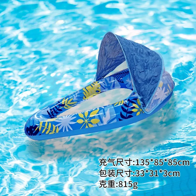 Balés de piscina inflables para diversión acuática, sofá de almacenamiento inflado de PVC, sillón flotante para natación de verano, playa, 135cm