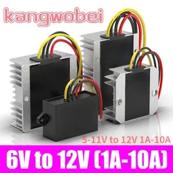 6V to 12V 5-11V to 12V 3A-10A DC-DC transformer Step Up power supply voltage regulator converter car booster module For Car LED