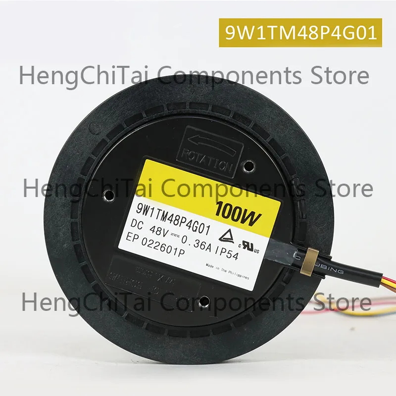 Original 9W1TM48P4G01 DC 48V 0.36A waterproof centrifugal fan, used for heat dissipation and ventilation cooling fan