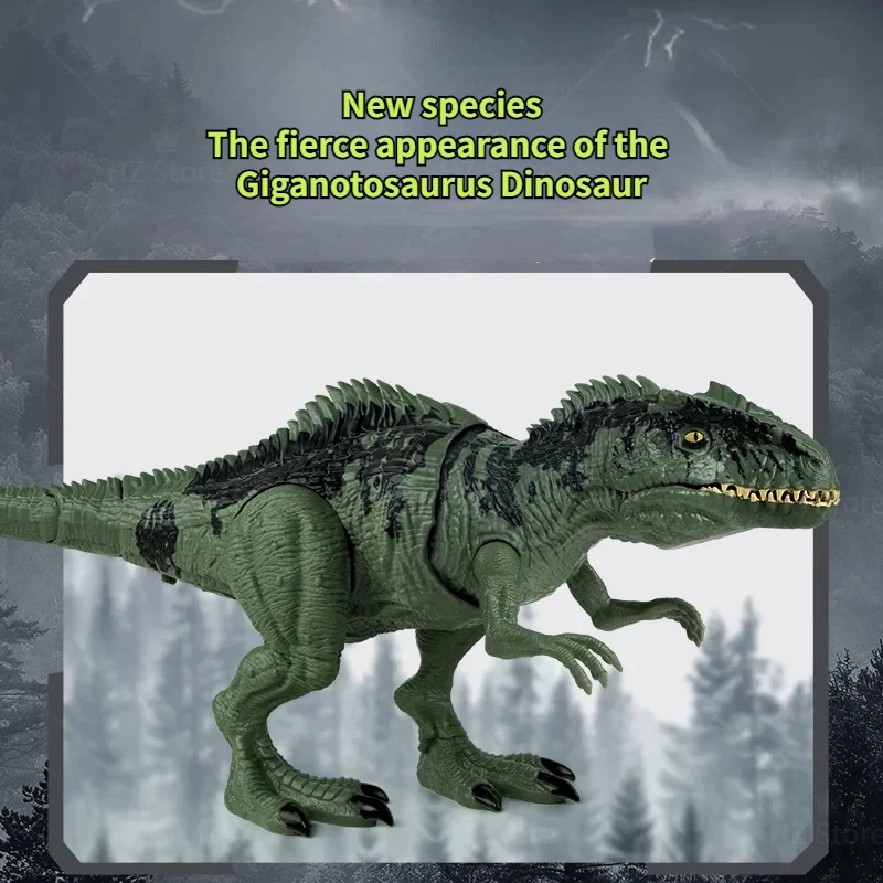 Jurassic World Giganotosaurus Dino Géant Méga Carnivore (55 cm) « Jurassic World : Le Monde d'après », avec code ADN caché et scannable France Vivez des aventures palpitantes avec « Jurassic World