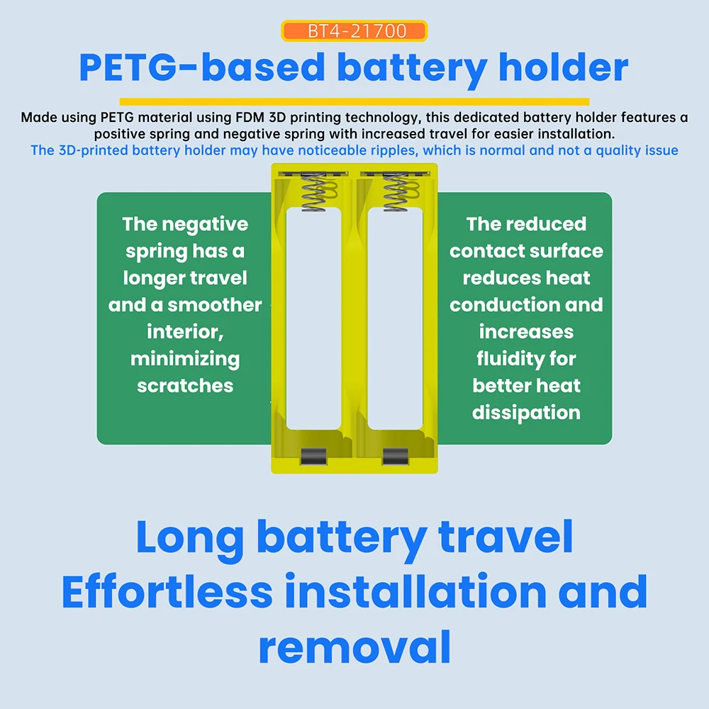 21700/18650 4-Kanal-Anzeige Batteriekapazitätstester Lithium Digitales Batterie-Detektionsmodul – Detail 12