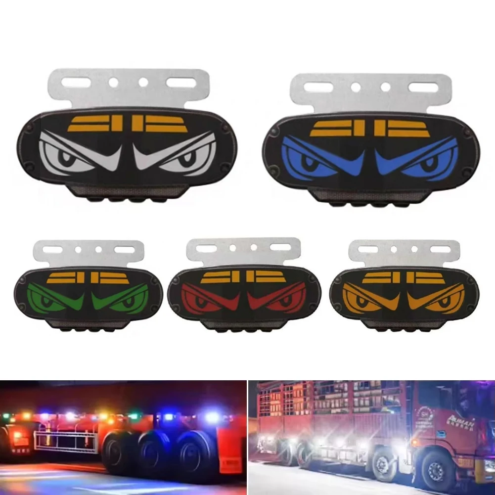 Bad Weather Conditions 14*11*9cm Side Marker Lights Bright Illumination Driving Safety User-Friendly Installation