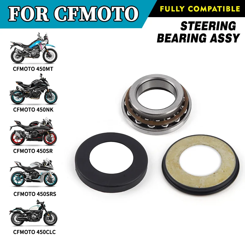 ل CFMOTO 450MT عمود التوجيه مجموعة أدوات المحمل 450SR NK CLC SRS CF موتو غطاء غبار دراجة نارية الملحقات الأجزاء الأصلية