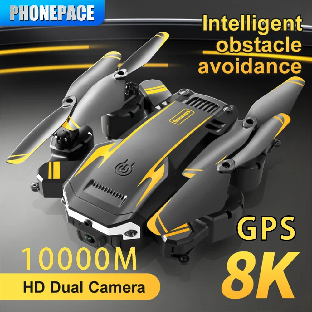 G6Pro GPS Drone 5G Profissional 8K HD Fotografia Aérea Omnidirecional Evitar Obstáculos Quadrotor Distância 10000M