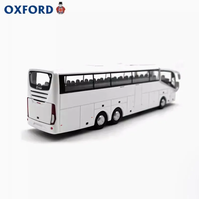 OXFORD-Modèle de voiture de simulation en alliage moulé sous pression Irizar I6, échelle 1: 76, bus de passagers à grande vitesse, décoration de collection, affichage de jouets, cadeaux