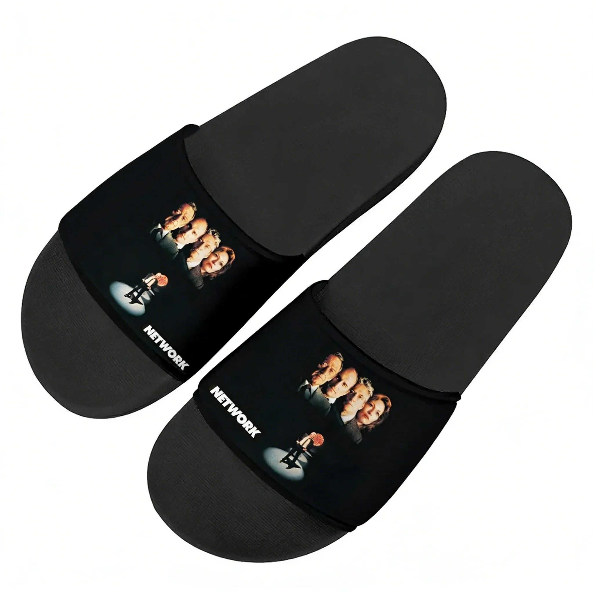 

Network Flip Flops Home Slippers Mens Womens Teenager Family Slippers Bathroom Pool Casual Fashion Sandals Custom Water Shoes