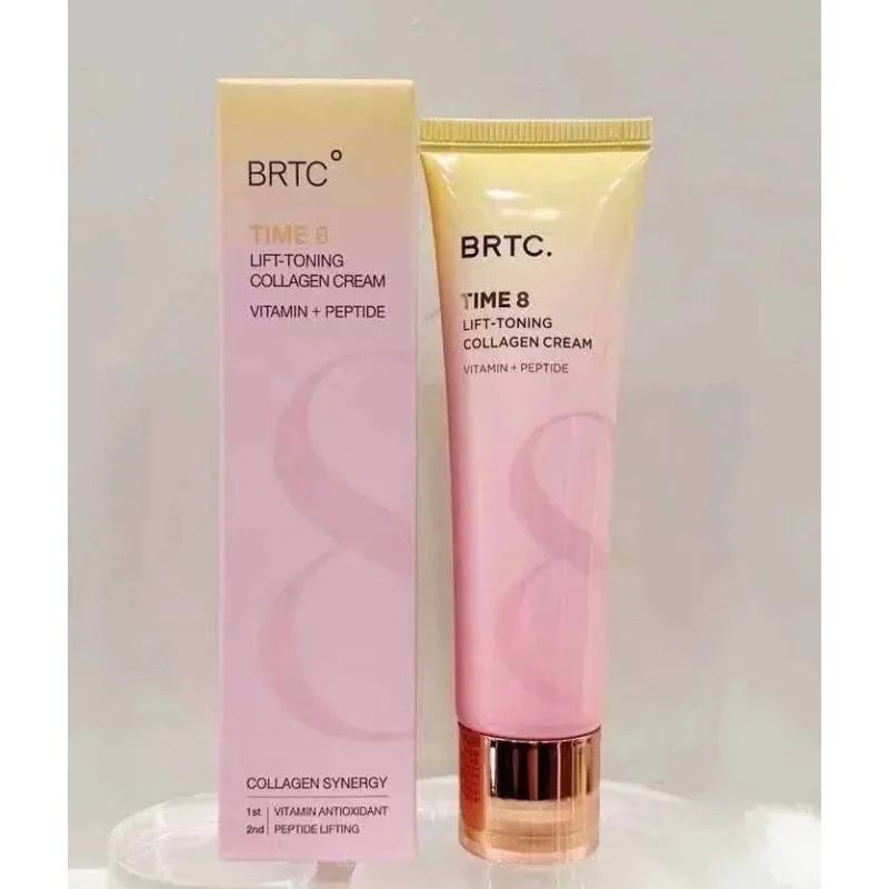 

Оригинальный корейский крем для лица BRTC 80 мл с витаминами и коллагеном, двойная туба, увлажняющий, осветляющий, подтягивающий, против морщин