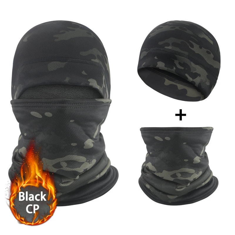 Winter ​Elastic Hunting Riding Fishing Warm Collapsible Camping Cap Men Outdoor Sports Running Climbing Windproof Camouflage Hat