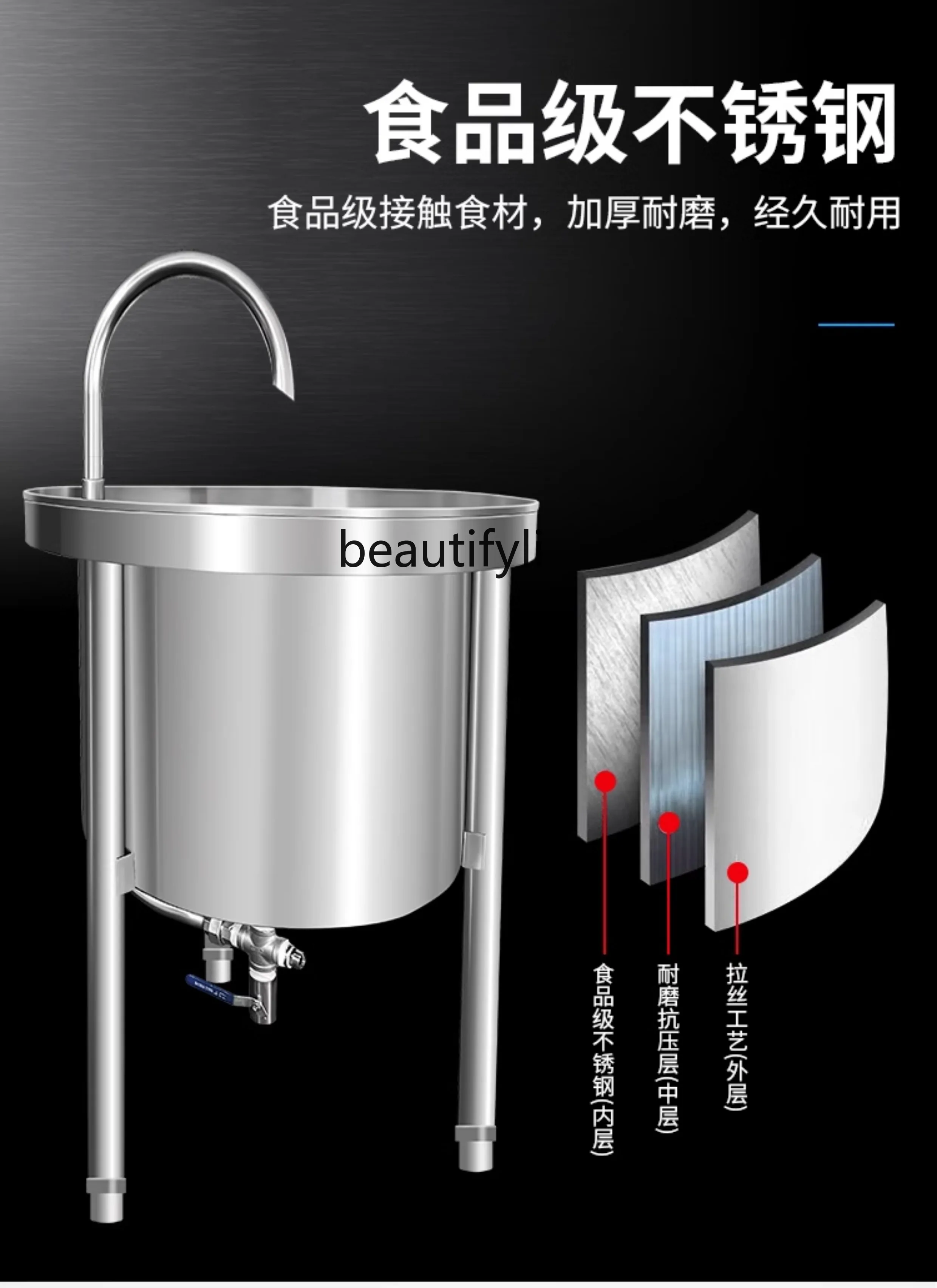 غسالة الأرز التجارية الأوتوماتيكية ، المقصف ، فول الصويا ، فول المونج ، نوع ضغط الماء ، لشطف الأرز