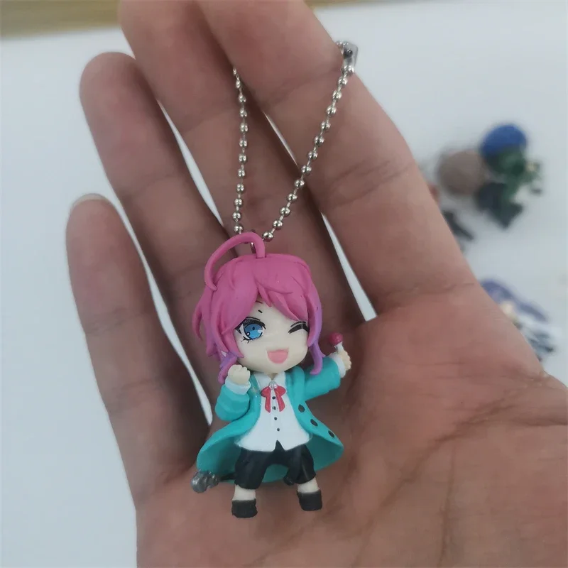 Japanese  Hypnosis Microphone Anime Figurine Mic Division Rap Battle DRB Capsule Toy Keychain Action Figure Model