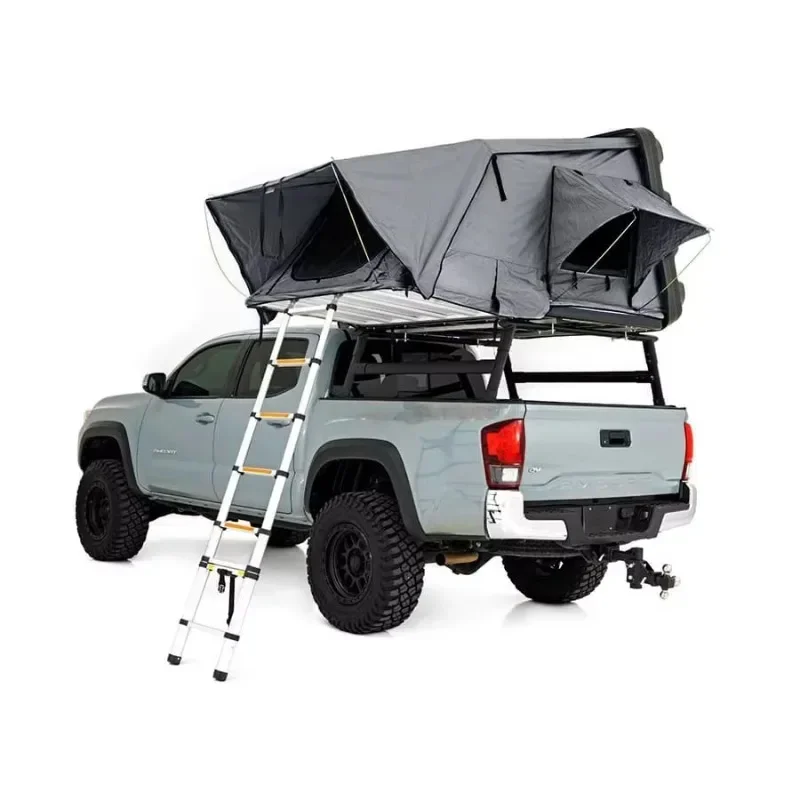 Side-Opening Hardshell ABS Roof Top Tent Durable  Box top Car  