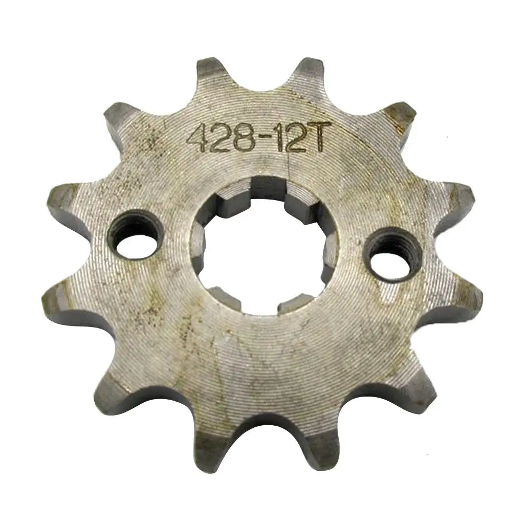 428 12T 17mm Drive Front Counter Sprocket ATV Pit Dirt Bike