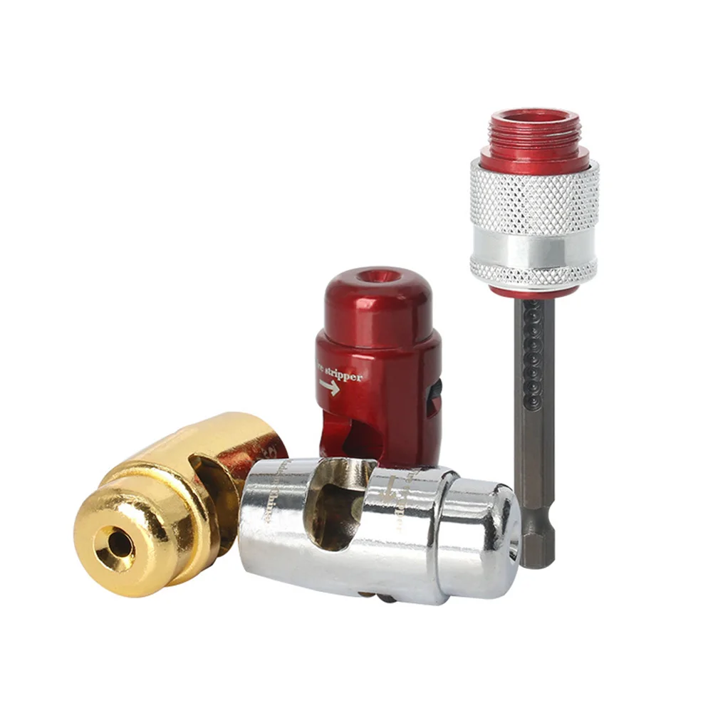 Electric Wire Stripper Tool Wire Stripping and Twisting Tool Portable Wire Twister Cable Quick Stripping and Connector for Drill