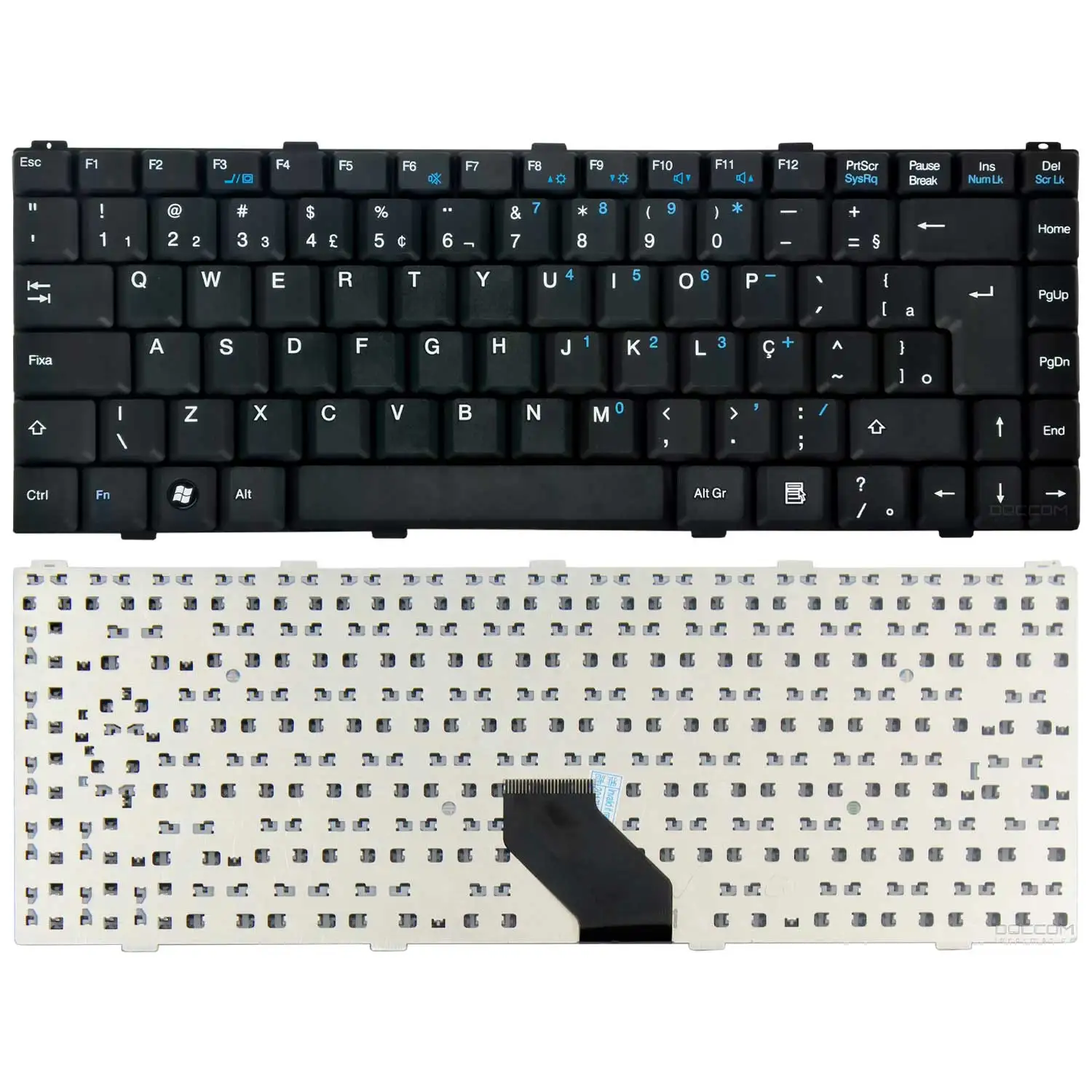 Teclado Compatível Notebook Dell Inspiron 1425 1427 1428 Sn5071 Pk1301s06b0 V020602bk1 Mp-05696pa-6983 Vector 6670