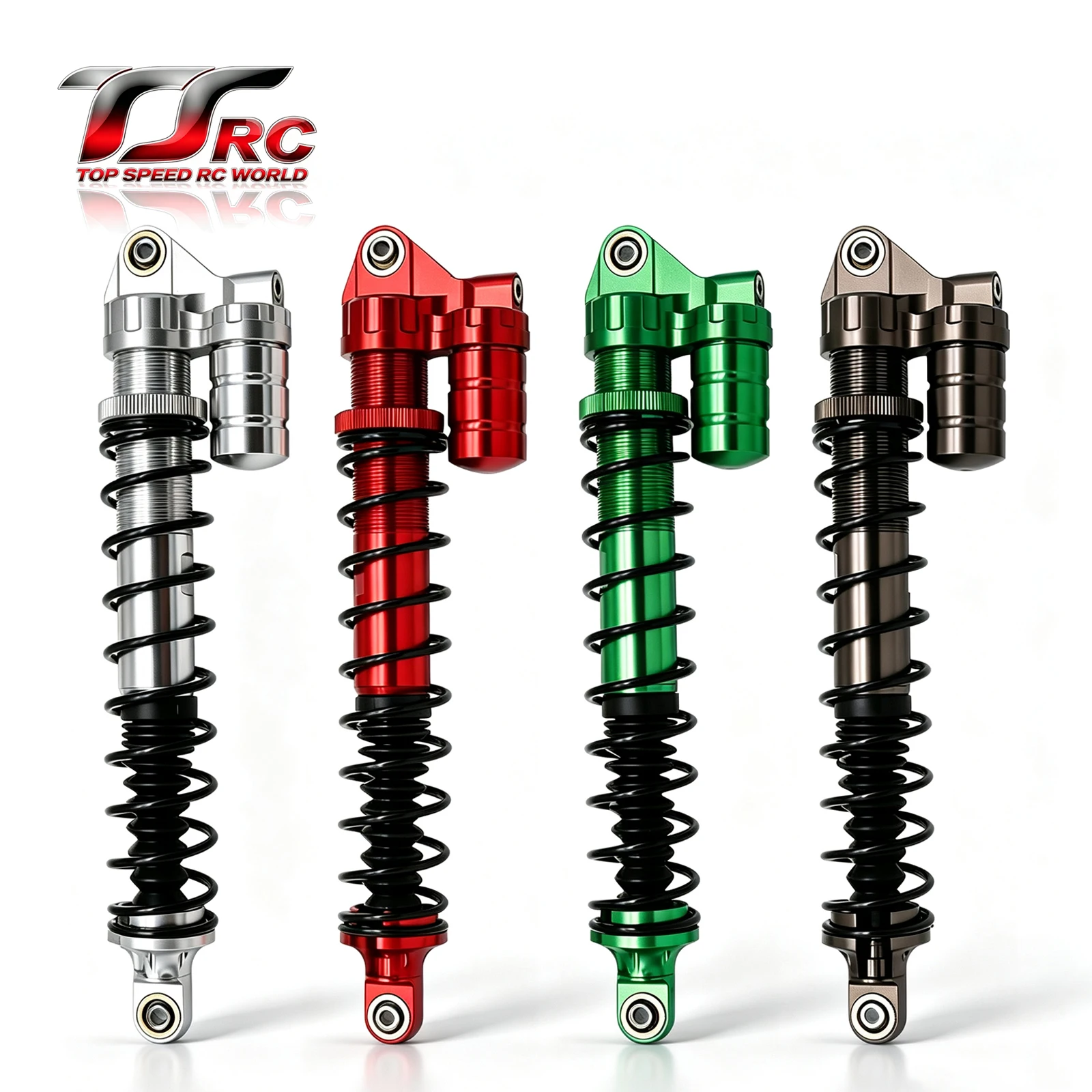 CNC Metal 8mm Buffer Abdominal Rear or Front Shock Absorber Kit for 1/5 Rc Car Gas HPI ROFUN ROVAN KM BAJA 5B 5T 5SC Buggy Parts