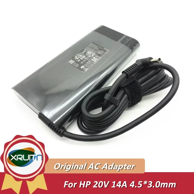 Original For HP OMEN Laptop Power Supply 20V 14A 280W TPN-LA27 TPN-CA26 AC Adapter Charger M94073-001 M95376-001 4.5*3.0mm OEM