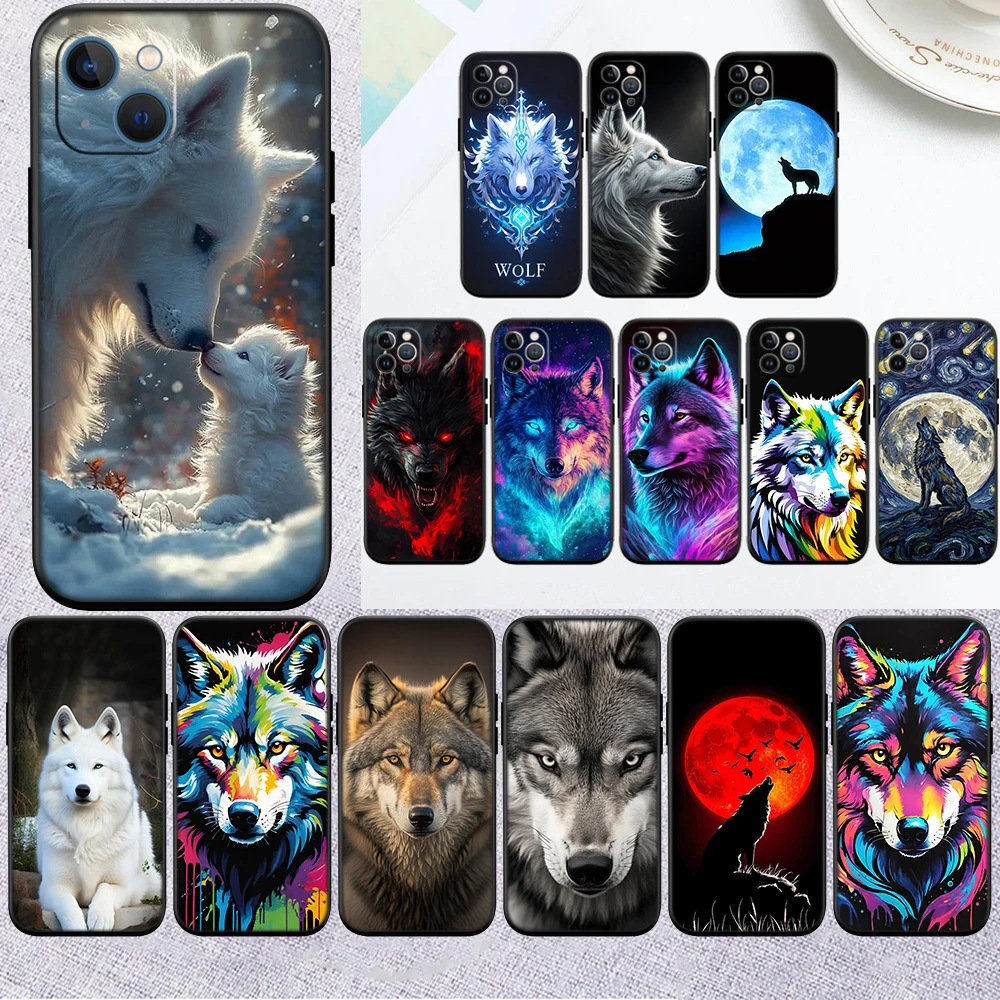 IO5 Animal Wolf Phone Case for Motorola Moto Edge 60 60s 70 G86 G56 G54 E14 G04S G45 G54 G64 Pro Power Neo Fusion view 4